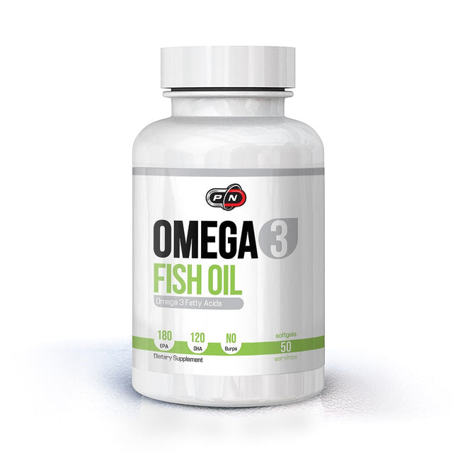 Omega 3 Fish Oil 180 EPA/120 DHA - 50 Дражета  Pure Nutrition - Nutra Best Bulgaria