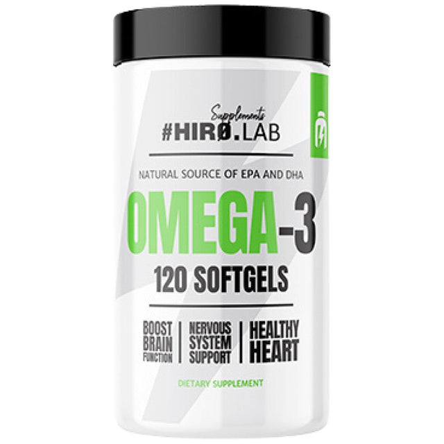Omega-3 Fish Oil | 65% EPA + DHA - 120 Гел капсули  Hero.Lab - Nutra Best Bulgaria