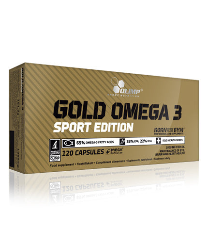 Omega-3 GOLD Sport Edition / 120 Caps.  OLIMP - Nutra Best Bulgaria