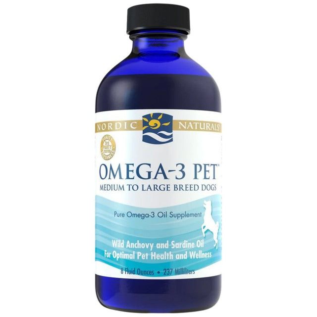 Omega-3 Pet - 237 мл  Nordic Naturals - Nutra Best Bulgaria