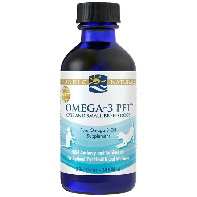 Omega-3 Pet - 60 мл  Nordic Naturals - Nutra Best Bulgaria