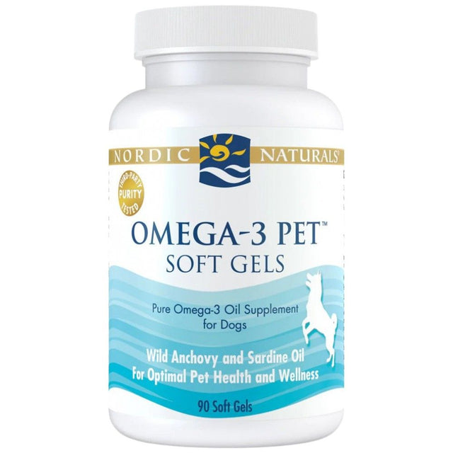 Omega-3 Pet - 90 Гел капсули  Nordic Naturals - Nutra Best Bulgaria