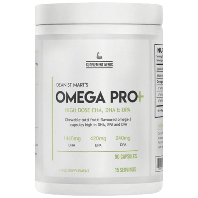 Omega 3 Pro+ 90 капсули  Supplement Needs - Nutra Best Bulgaria