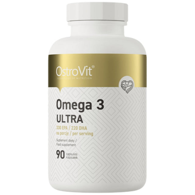 Omega 3 Ultra 90 Гел капсули  OstroVit - Nutra Best Bulgaria