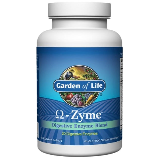 Omega Zyme | Digestive Enzyme Blend - 90 капсули  Garden Of Life - Nutra Best Bulgaria