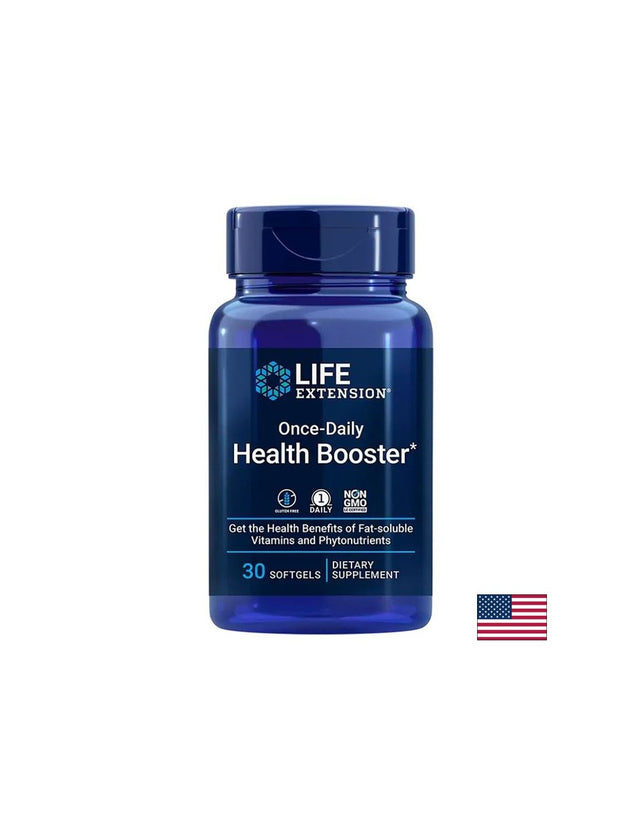 Мултивитамини - Once-Daily Health Booster, 30 софтгел капсули  Life Extension - Nutra Best Bulgaria