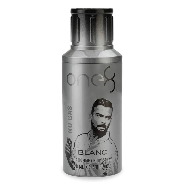 One 8, Blanc No Gas, Scented Spray, For Men, 120 ml  One 8 - Nutra Best Bulgaria