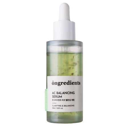 Ongredients - AC Balancing Serum - Anti-Acne Facial Serum - 50ml  Ongredients - Nutra Best Bulgaria