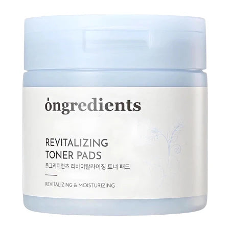 Ongredients - Revitalizing Toner Pads - 60pcs  Ongredients - Nutra Best Bulgaria