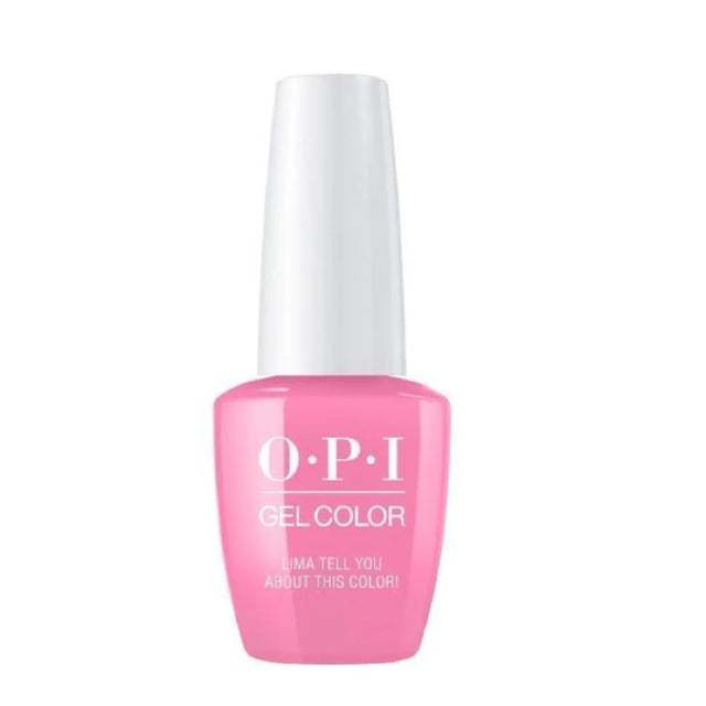 Opi, Gel Color, Semi-Permanent Nail Polish, Lima Tell You About This Color!, 15 ml  Opi - Nutra Best Bulgaria