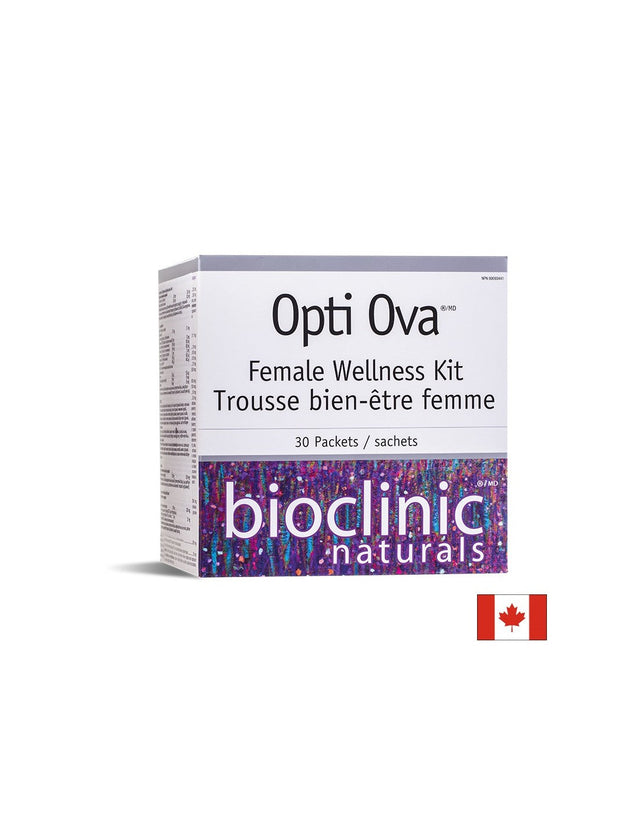 Opti Ova™ Female Wellnes Kit - Фертилитет програма за жени, 30 пакетчета Natural Factors  Bioclinic Naturals - Nutra Best Bulgaria