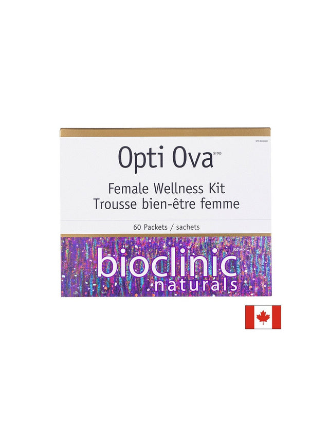 Opti Ova™ Female Wellnes Kit/ Фертилитет програма за жени х 60 пакетчета Natural Factors  Bioclinic Naturals - Nutra Best Bulgaria