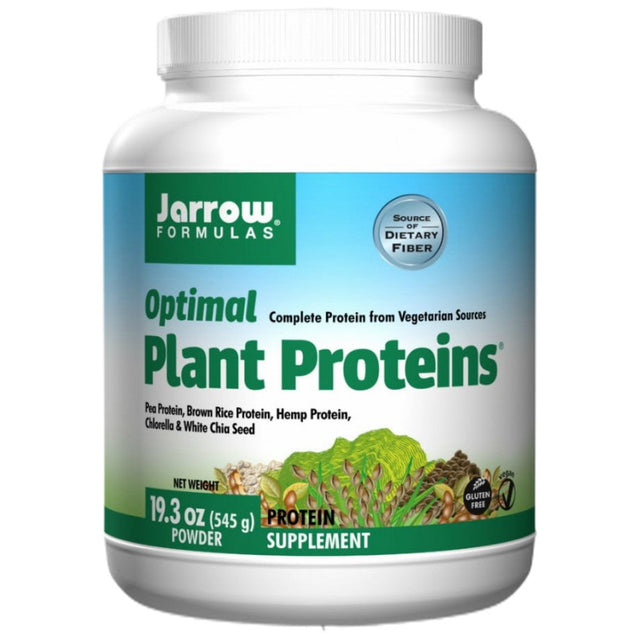 Optimal Plant Proteins 545 грама  Jarrow Formulas - Nutra Best Bulgaria
