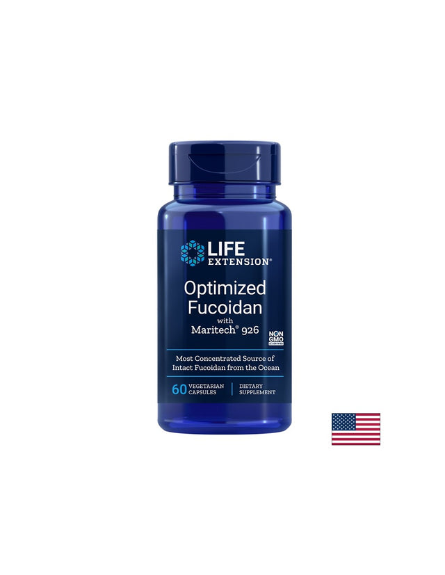 Optimized Fucoidan with Maritech® 926/ Фукоидан х 60 капсули  Life Extension - Nutra Best Bulgaria