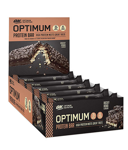Optimum Protein Bars Box 10x60gr. - 0.600 kg  OPTIMUM NUTRITION - Nutra Best Bulgaria