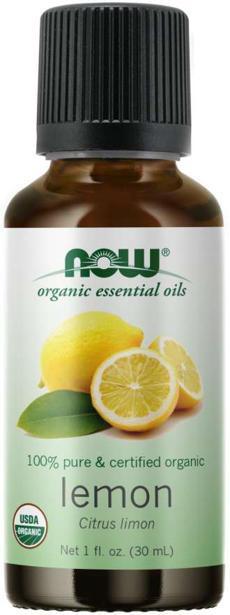 Био масло от лимон - Oragnic Lemon Oil - 30 ml  NOW Foods - Nutra Best Bulgaria