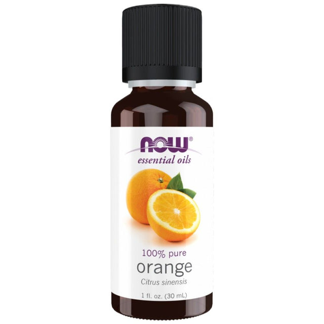 Orange Oil | 100% Pure Citrus Sinensis - 30 мл  NOW Foods - Nutra Best Bulgaria