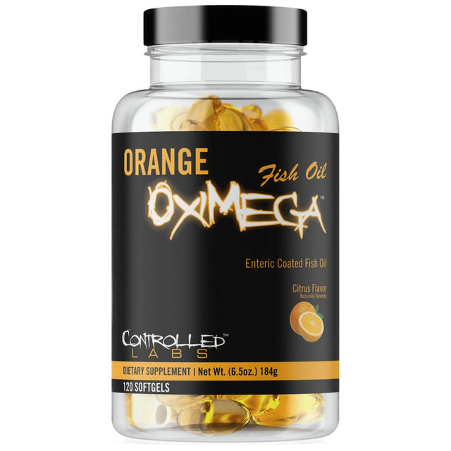 Orange OxiMega - 120 Гел капсули  Controlled Labs - Nutra Best Bulgaria