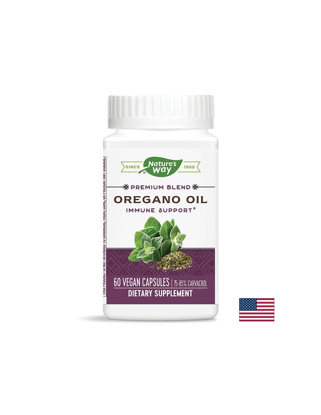Oregano Oil - 60 капсули  Nature’s Way - Nutra Best Bulgaria