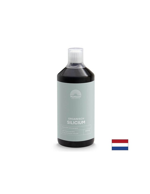 Коса, кожа и нокти - Силиций Organic, 1000 ml Mattisson Healthstyle  Mattisson Healthstyle - Nutra Best Bulgaria