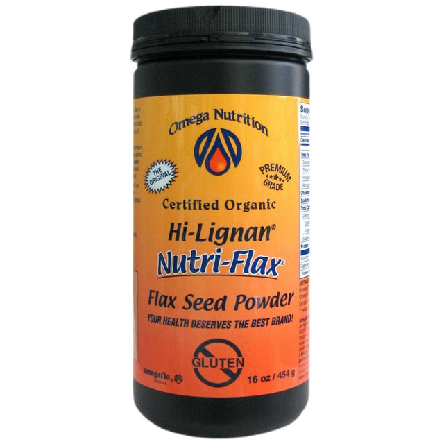 Organic Hi-Lignan Nutri-Flax 454 грама  Jarrow Formulas - Nutra Best Bulgaria