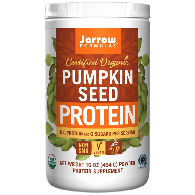 Organic Pumpkin Seed Protein 454 грама  Jarrow Formulas - Nutra Best Bulgaria