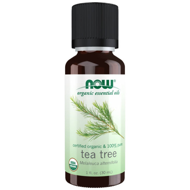 Organic Tea Tree Oil - 30 мл  NOW Foods - Nutra Best Bulgaria