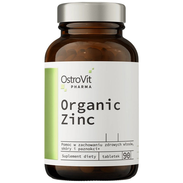 Organic Zinc Picolinate 15 mg 90 Таблетки  OstroVit - Nutra Best Bulgaria