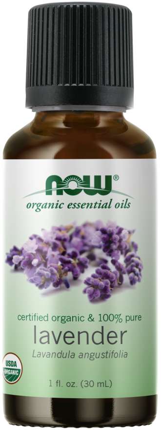 Био масло от лавандула - Organic lavender oil - 30 ml  NOW Foods - Nutra Best Bulgaria