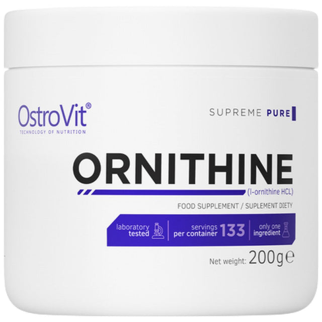 Ornithine Powder 200 грама  OstroVit - Nutra Best Bulgaria