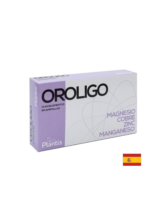 Oroligo Oligoelementos (магнезий, мед, цинк, манган)/ За силен имунитет, 20 ампули за пиене Artesania  Artesania Agricola - Nutra Best Bulgaria