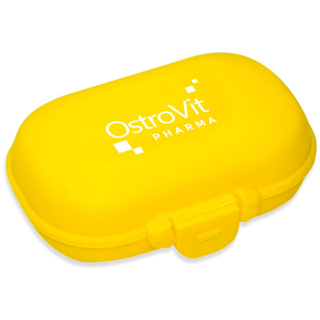 Ostrovit Pillbox / Кутийка за капсули / Yellow  OstroVit - Nutra Best Bulgaria