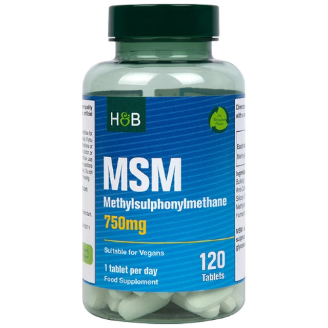 MSM / Methylsulphonylmethane 750 mg - 120 Таблетки - Nutra Best Bulgaria