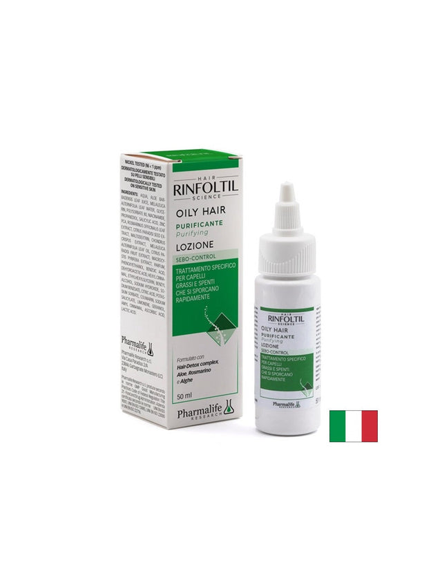 Лосион за мазен скалп с цинк PCA и чаено дърво, 50 ml  Pharmalife Research - Nutra Best Bulgaria