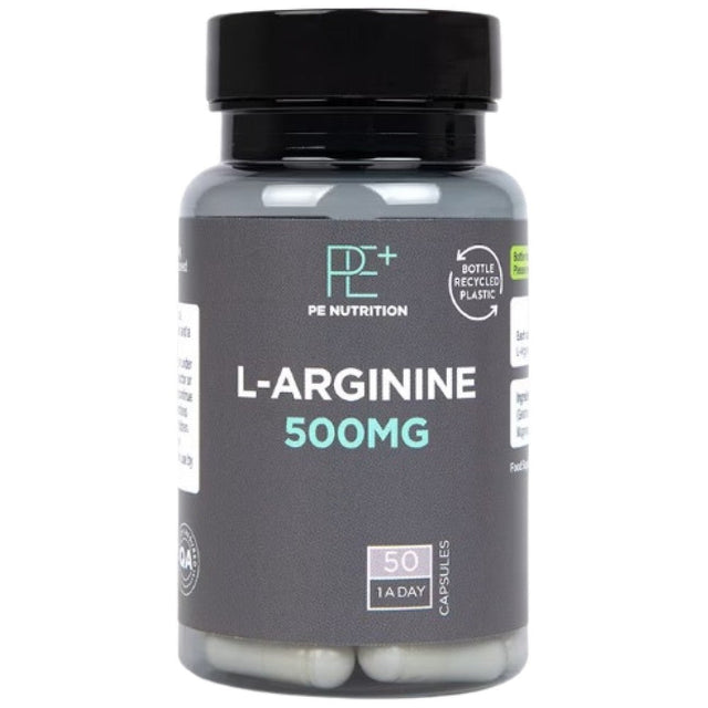 PE Nutrition | L-Arginine 500 mg - 50 капсули - Nutra Best