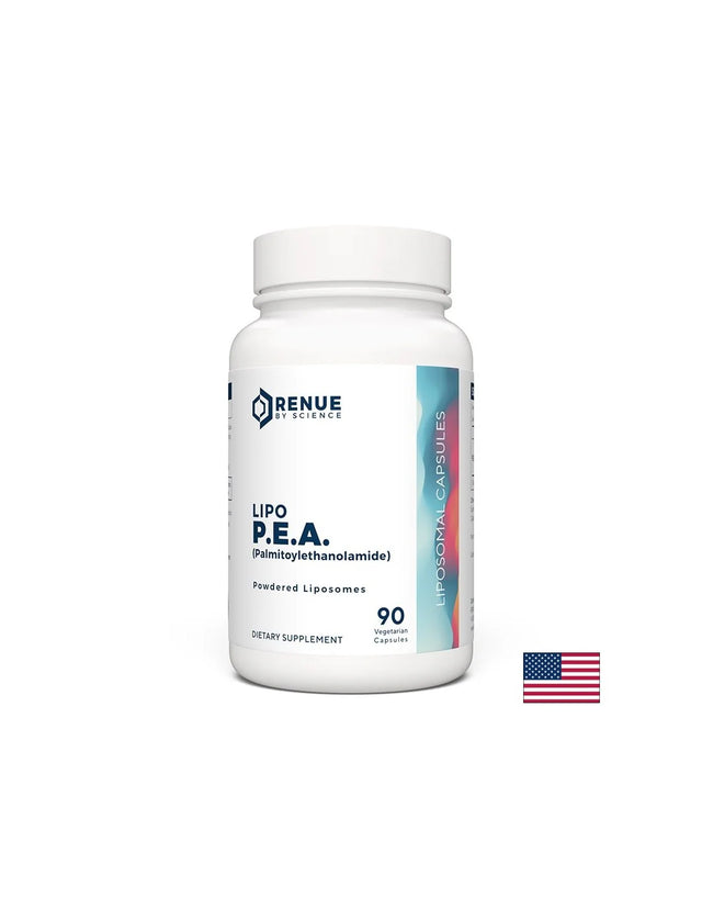 PEA – при остра и хронична болка - Липозомен, високоусвоим палмитоилетаноламид, 250 mg, 90 капсули - Nutra Best