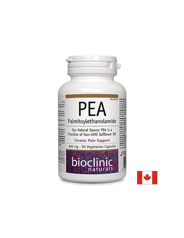 PEA / ПЕА Палмитоилетаноламид – стоп на болката, 400 mg, 90 капсули  Natural Factors - Nutra Best Bulgaria
