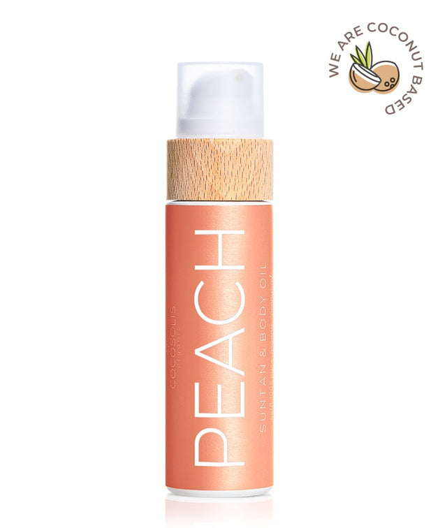 PEACH Suntan & Body Oil 100ml  Cocosolis - Nutra Best Bulgaria