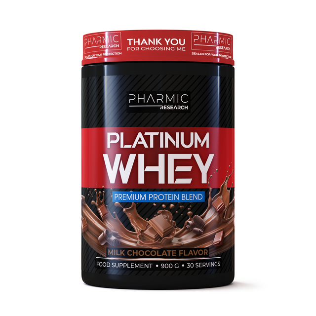 PHARMIC RESEARCH - PLATINUM WHEY - 900 g  PHARMIC RESEARCH - Nutra Best Bulgaria
