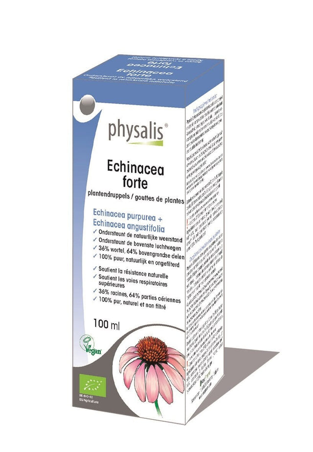 Ехинацея Форте на капки Био (билкова тинктура) - PHYSALIS  Physalis - Nutra Best Bulgaria