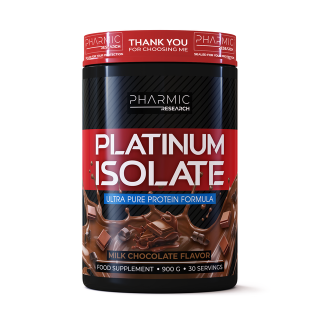PLATINUM ISOLATE - 900 g  Pharmic Research - Nutra Best Bulgaria