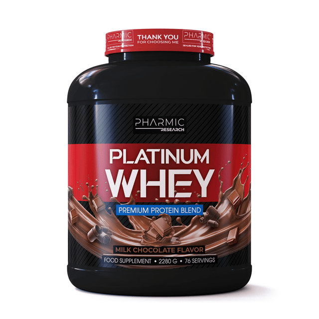 PLATINUM WHEY - 2280 g  Pharmic Research - Nutra Best Bulgaria
