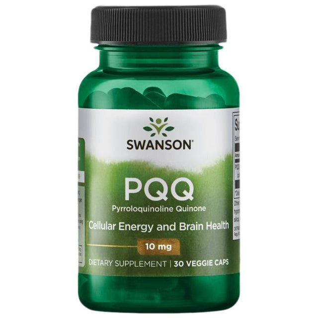 PQQ 10 mg / Pyrroloquinoline Quinone - 30 капсули  Swanson - Nutra Best Bulgaria