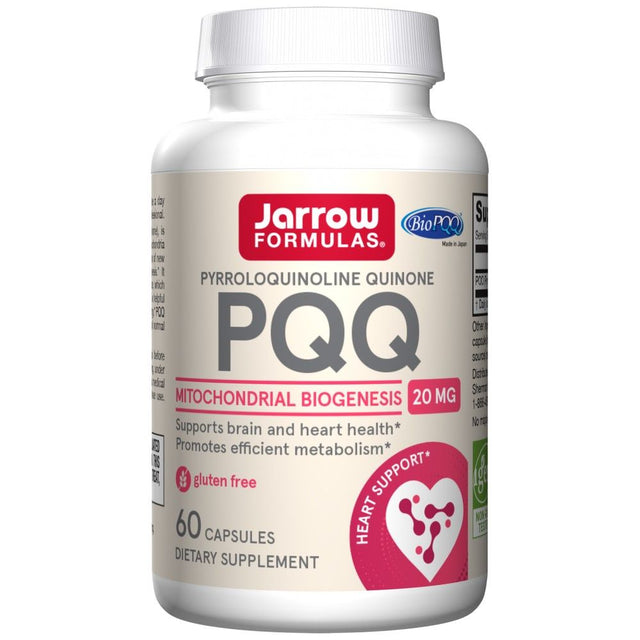 PQQ 20 mg - 60 капсули  Jarrow Formulas - Nutra Best Bulgaria