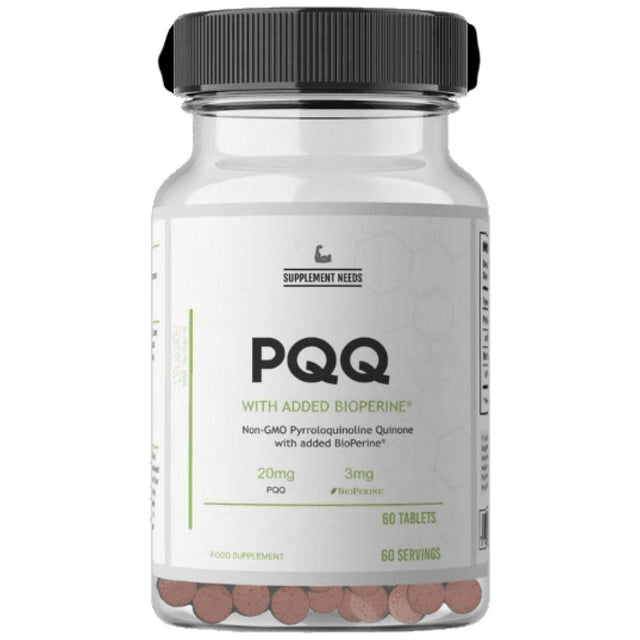 PQQ 20 mg - 60 Таблетки  Supplement Needs - Nutra Best Bulgaria