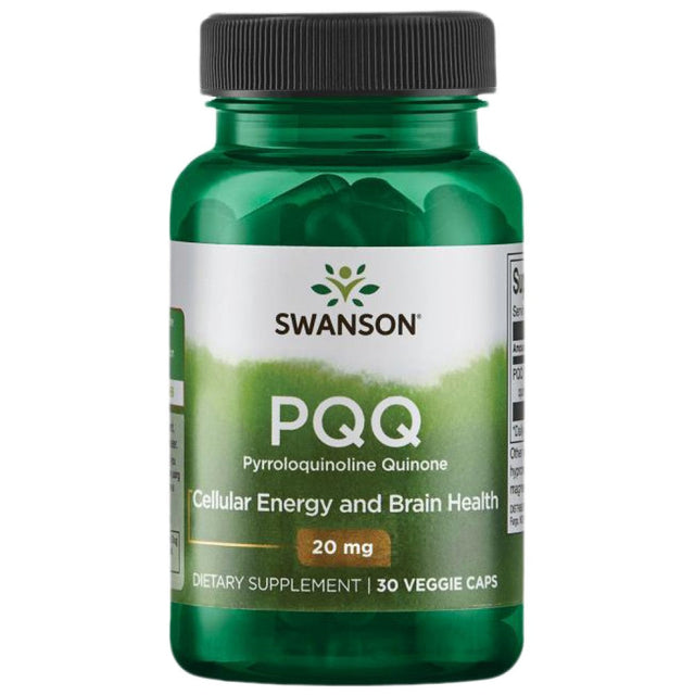 PQQ 20 mg / Pyrroloquinoline Quinone - 30 капсули  Swanson - Nutra Best Bulgaria