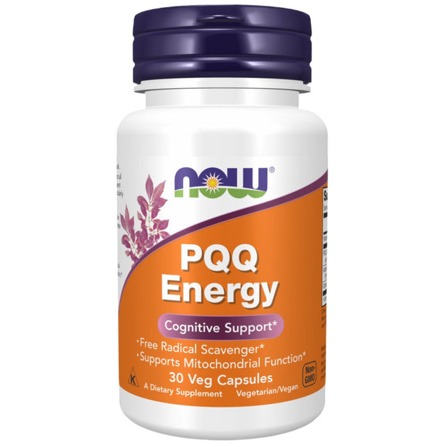 PQQ Energy 20 mg - 30 капсули  NOW Foods - Nutra Best Bulgaria