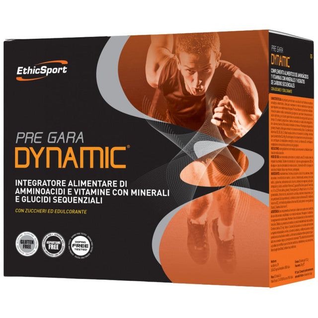 PRE GARA DYNAMIC | Explosive Muscular Power - 20 x 15.3 грама  EthicSport - Nutra Best Bulgaria