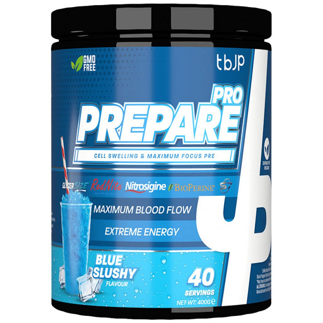 PREpare Pro | Maximum Focus Pre-Workout - 340 грама  Trained by JP - Nutra Best Bulgaria