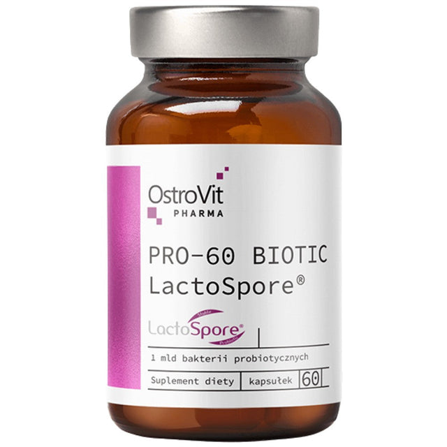PRO-60 BIOTIC LactoSpore® | Probiotic 60 капсули  OstroVit - Nutra Best Bulgaria